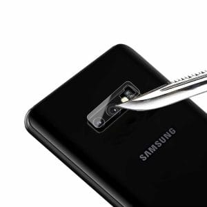 Samsung galaxy s10e linsskydd skarmskydd skydd for kamera kameralins 2 pack