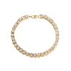 Guld armband kedja zirconia tennis bracelet diamanter bling 3