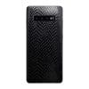 Samsung galaxy s10e s10 plus svart lader skinn orm ormskinn skin sticker dbrand dekal skyddsfilm skyddsplast wrap