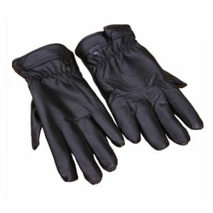 Svarta touchhandskar vinterhandskar med touch funktion for pekskarm smartphone touch gloves pekskarmsvantar i lader skinn 2