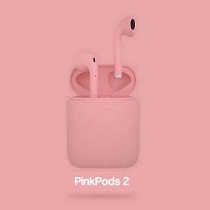 Pinkpods inpods12 tradlosa in ear horlurar tws helt tradlosa airpods rosa med laddningsfodral bluetooth 5 0 touch 7