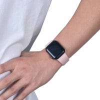 Rosa silikonarmband for apple watch 1 2 3 4 5 klockarmband silikon 3