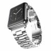 Silver klockarmband for apple watch 1 2 3 4 5 stainless metall rostfritt 3