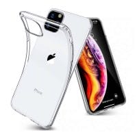 Tunt genomskinligt mobilskal apple iphone 11 pro max transparent skal case clear