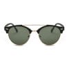 Tropical eyewear solglasoegon samed i svart med groent glas framsida