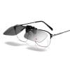 Clip-on solglasögon som du kan fästa på dina befintliga glasögon och läsglasögon