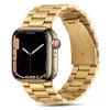 Apple watch metall lankarmband rostfri guld