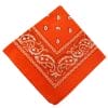 Bandana scarf sjal snusnasduk paisleymonster orange 2
