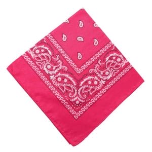 Bandana scarf sjal snusnasduk paisleymonster rosa 2